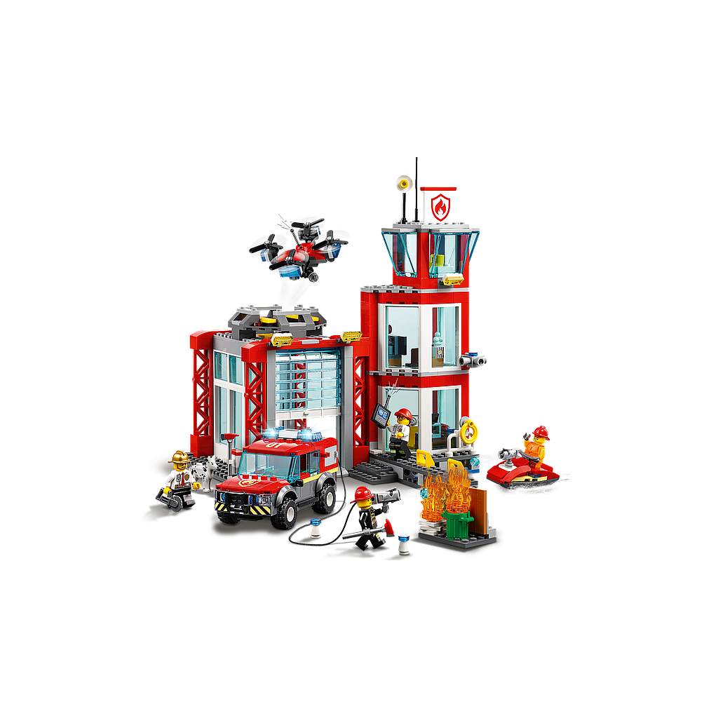 LEGO City Tuletõrjedepoo 60215