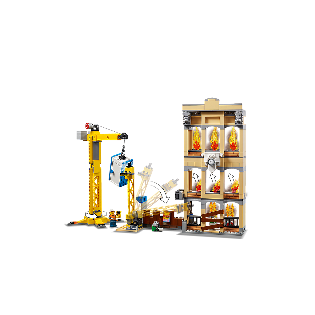 LEGO City Kesklinna tuletõrjebrigaad 60216
