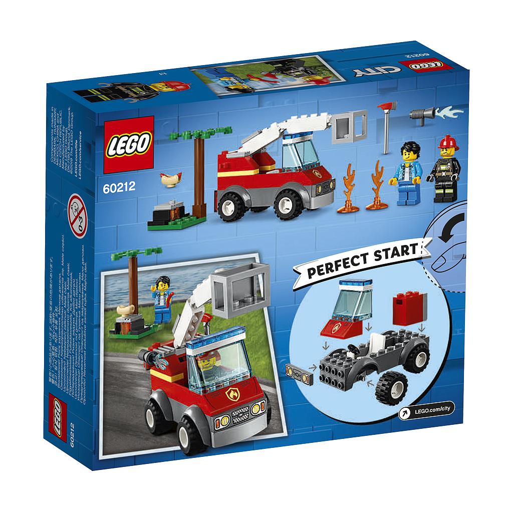 LEGO City Grilli läbipõletamine