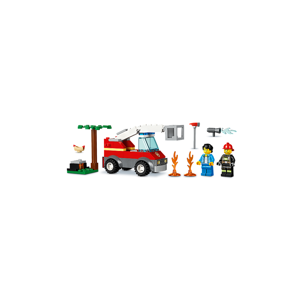 LEGO City Grilli läbipõletamine
