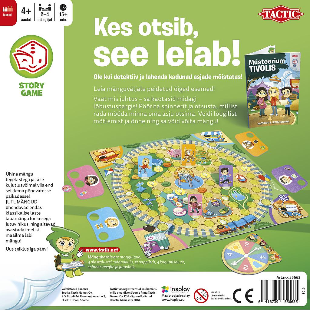 Tactic lauamäng Kes otsib,see leiab! 