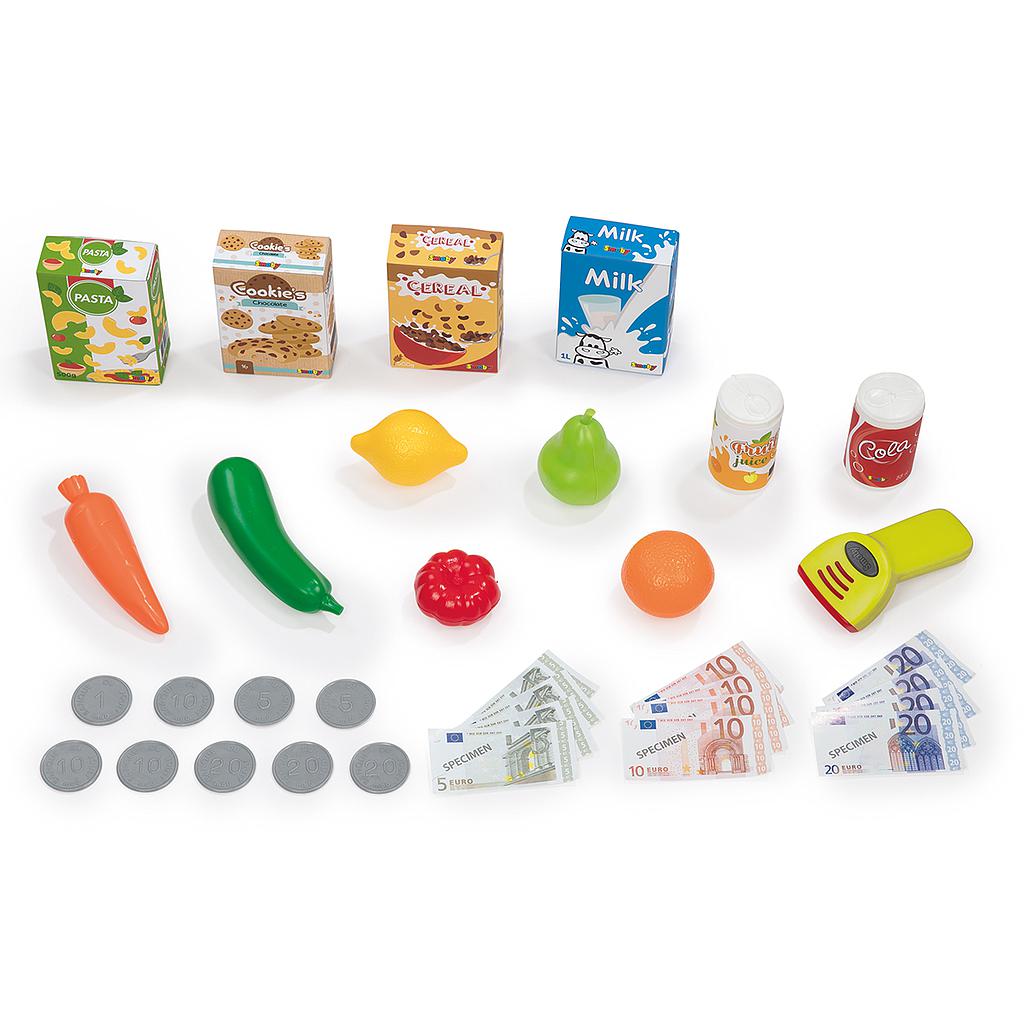 Smoby elektrooniline supermarket ostukäruga
