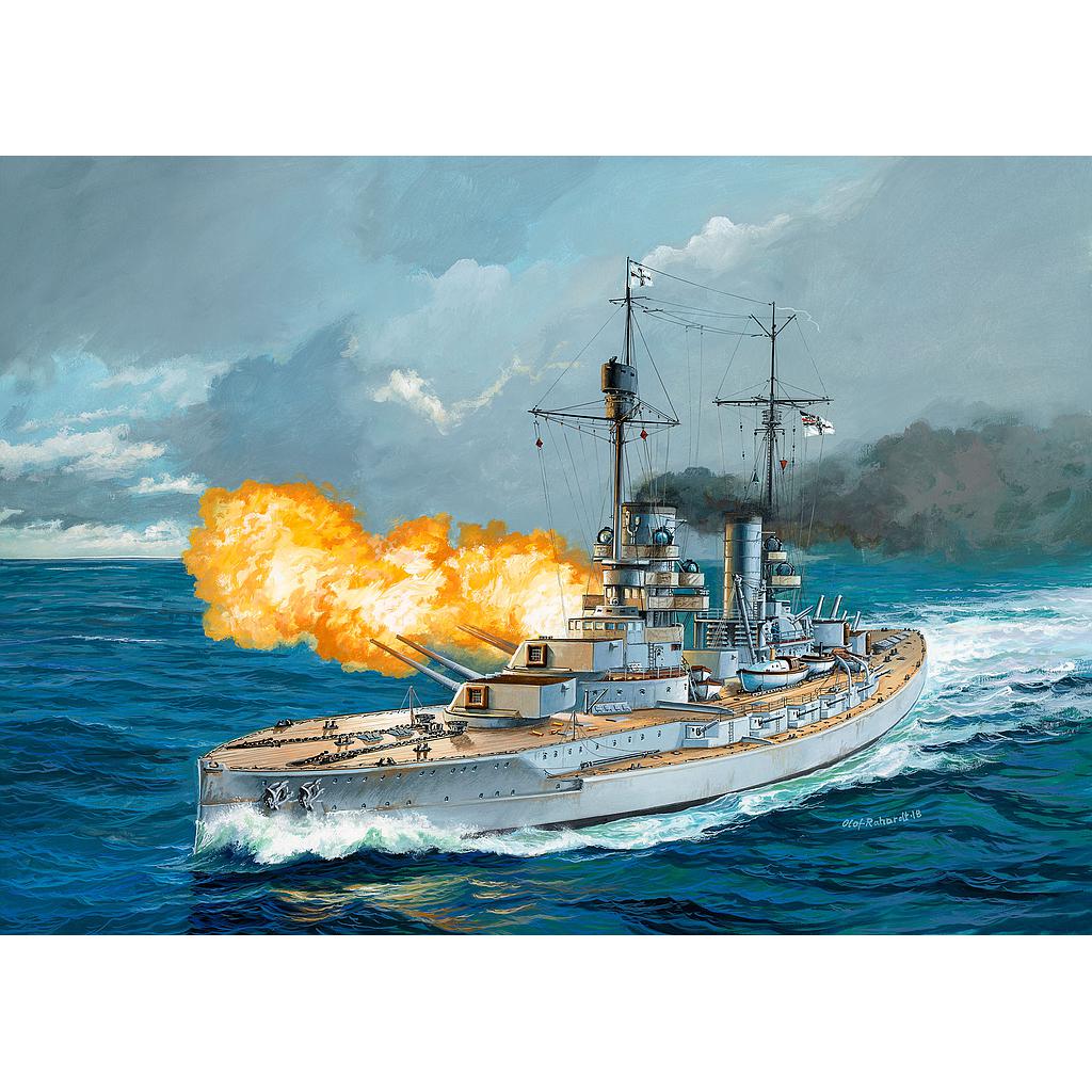 Revell WWI Battleship SMS KÖNIG 1:700