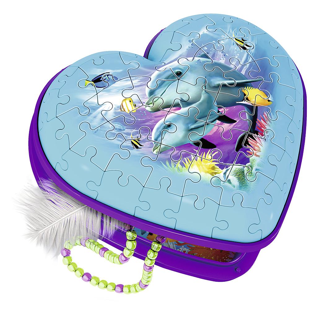 Ravensburger 3D pusle 54 tk ehtekarp Delfiinid
