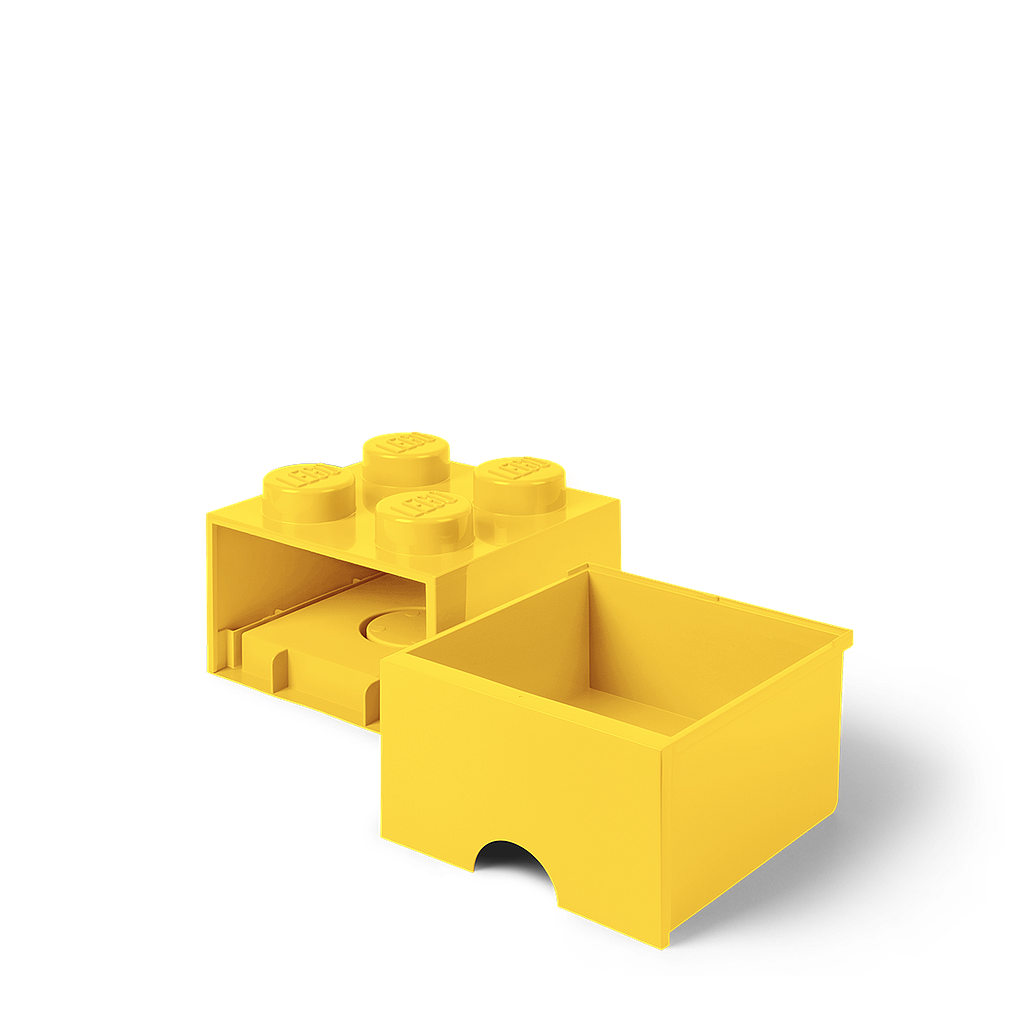 LEGO Hoiusahtel 4 kollane