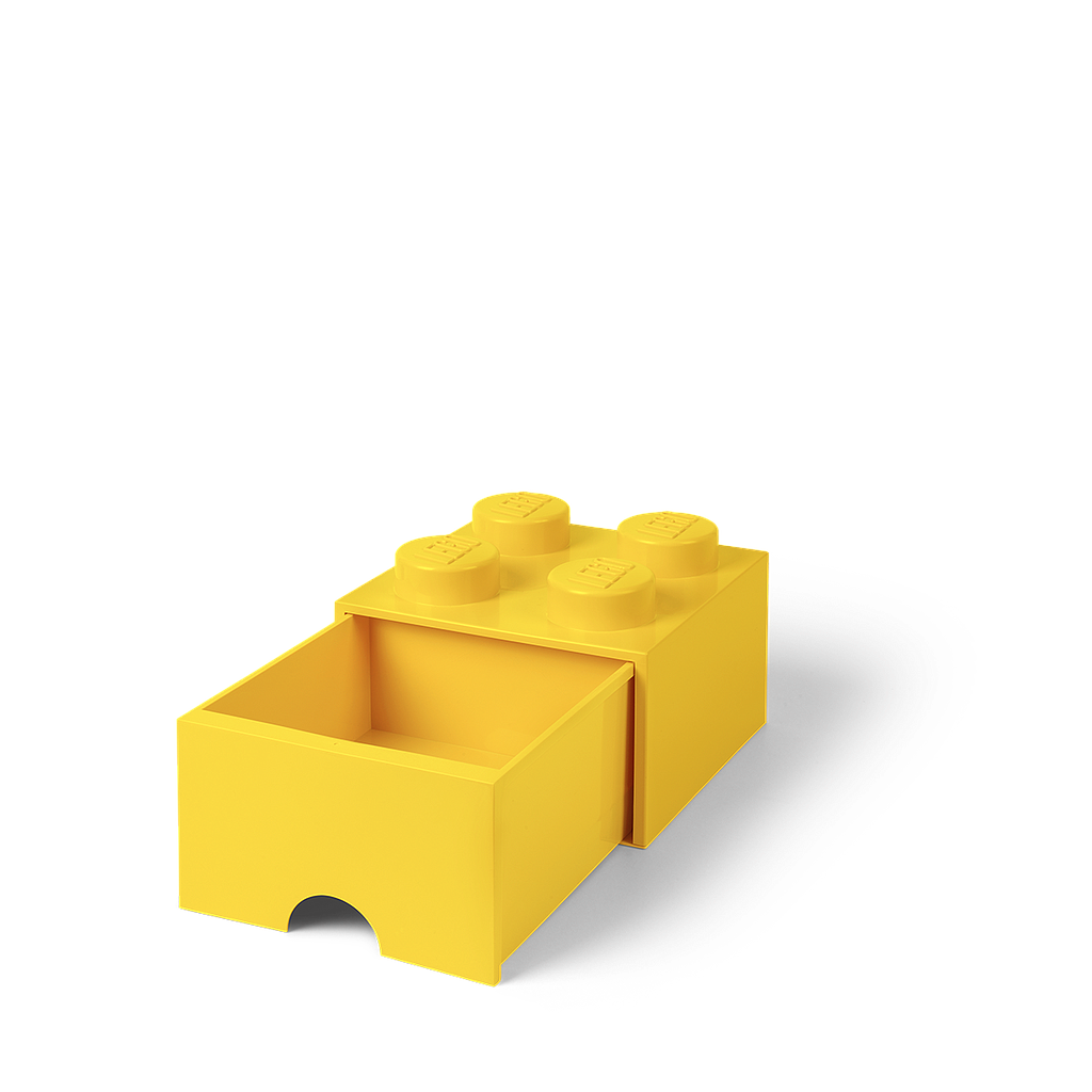 LEGO Hoiusahtel 4 kollane