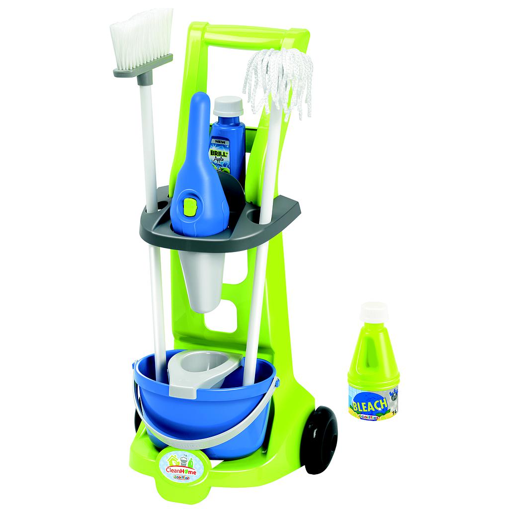Ecoiffier koristuskomplekt
