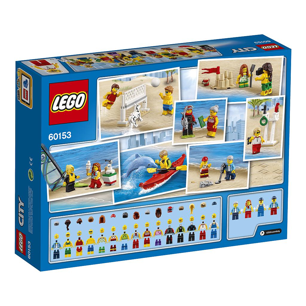 LEGO City Inimeste kompl.-lõbus melu rannas