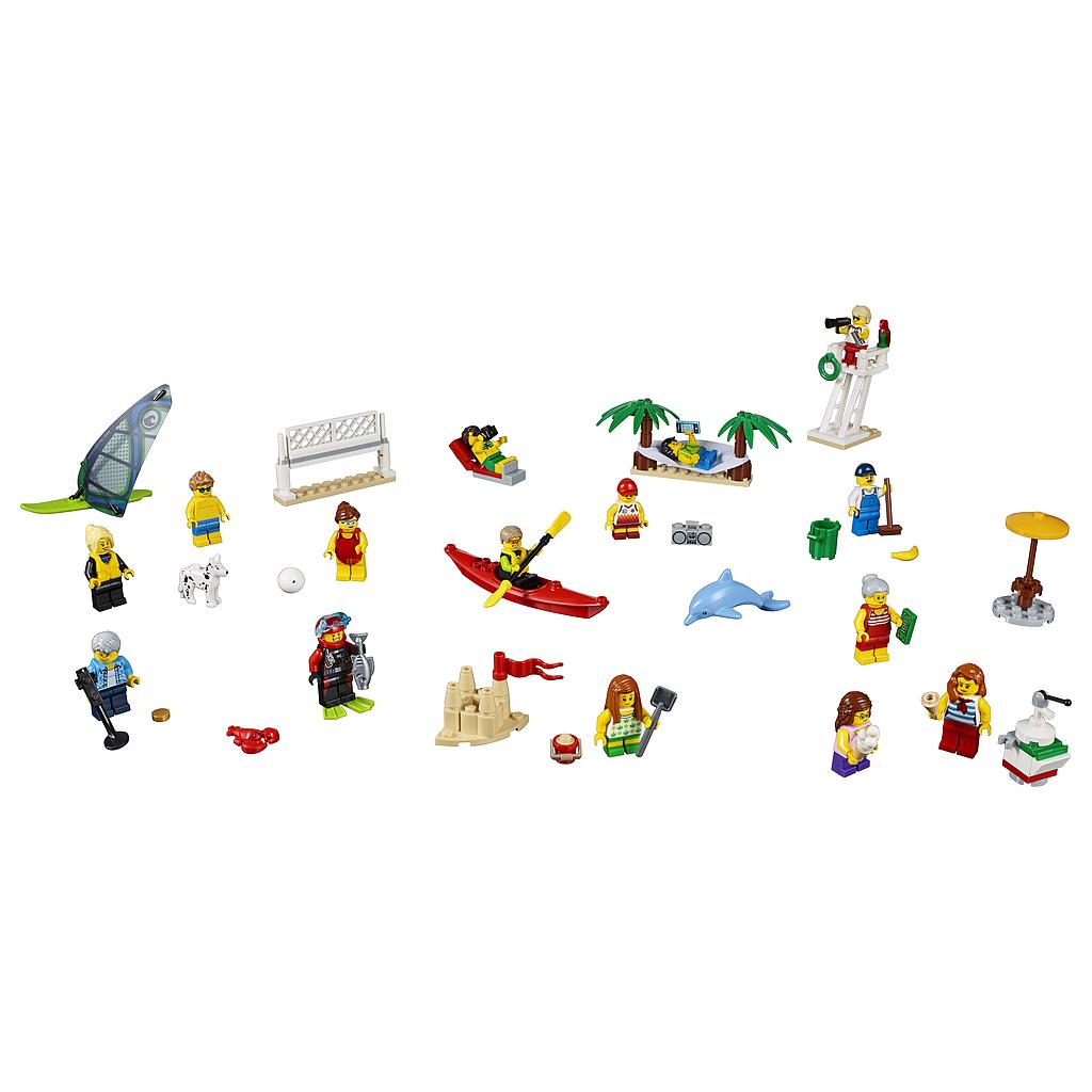 LEGO City Inimeste kompl.-lõbus melu rannas