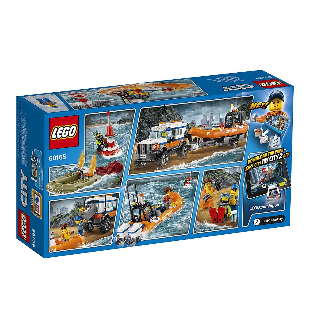 LEGO City Nelikveoga päästeauto