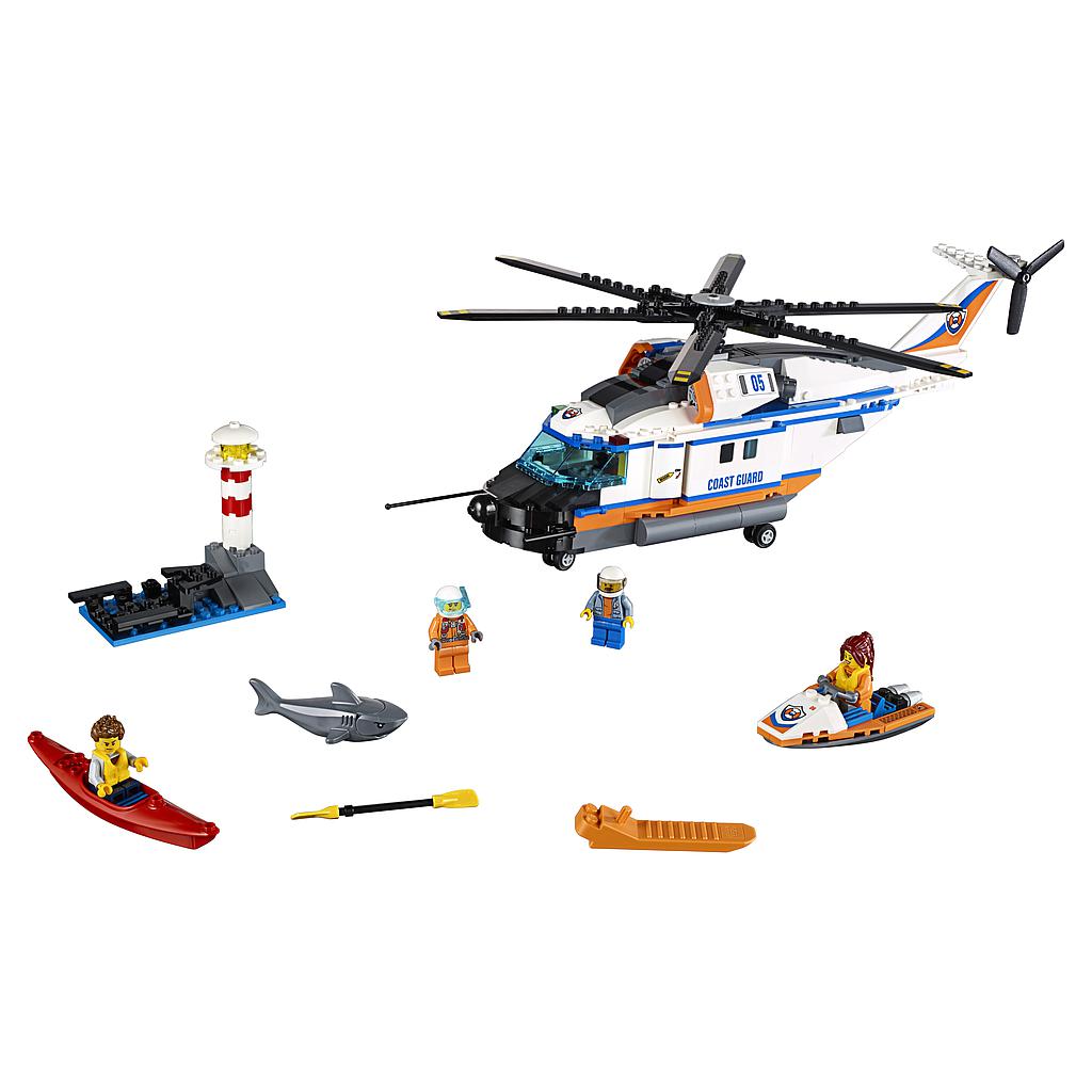 LEGO City Võimas päästehelikopter