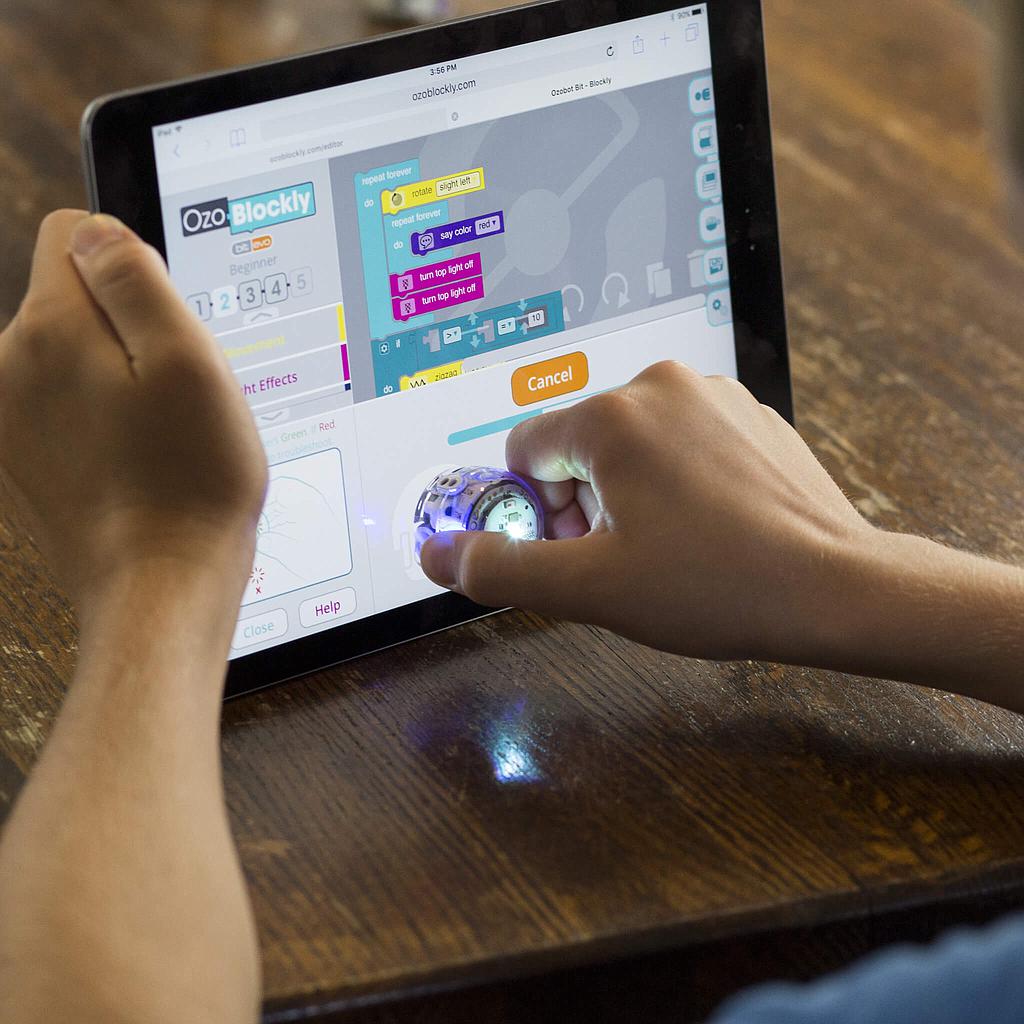 Ozobot Evo stardikomplekt kristallvalge