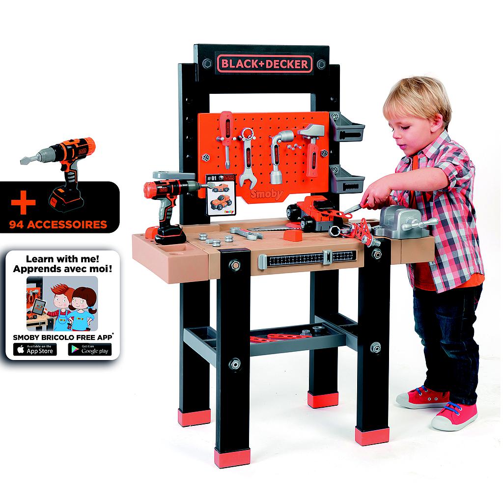 Smoby töölaud Black & Decker