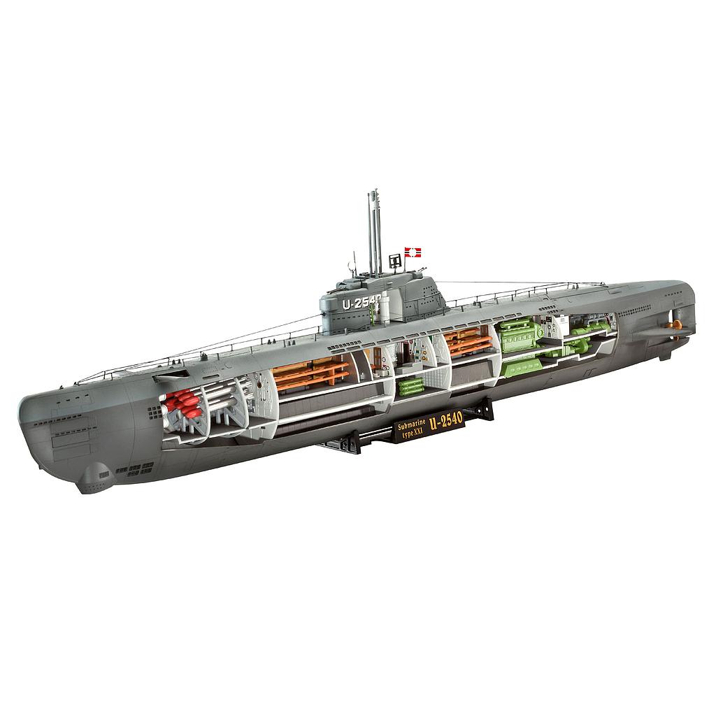 Revell Deutsches U-Boot Typ XXI   1:144