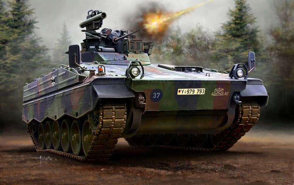 Revell liimitav mudel tank Spz Marder 1A3  1:72