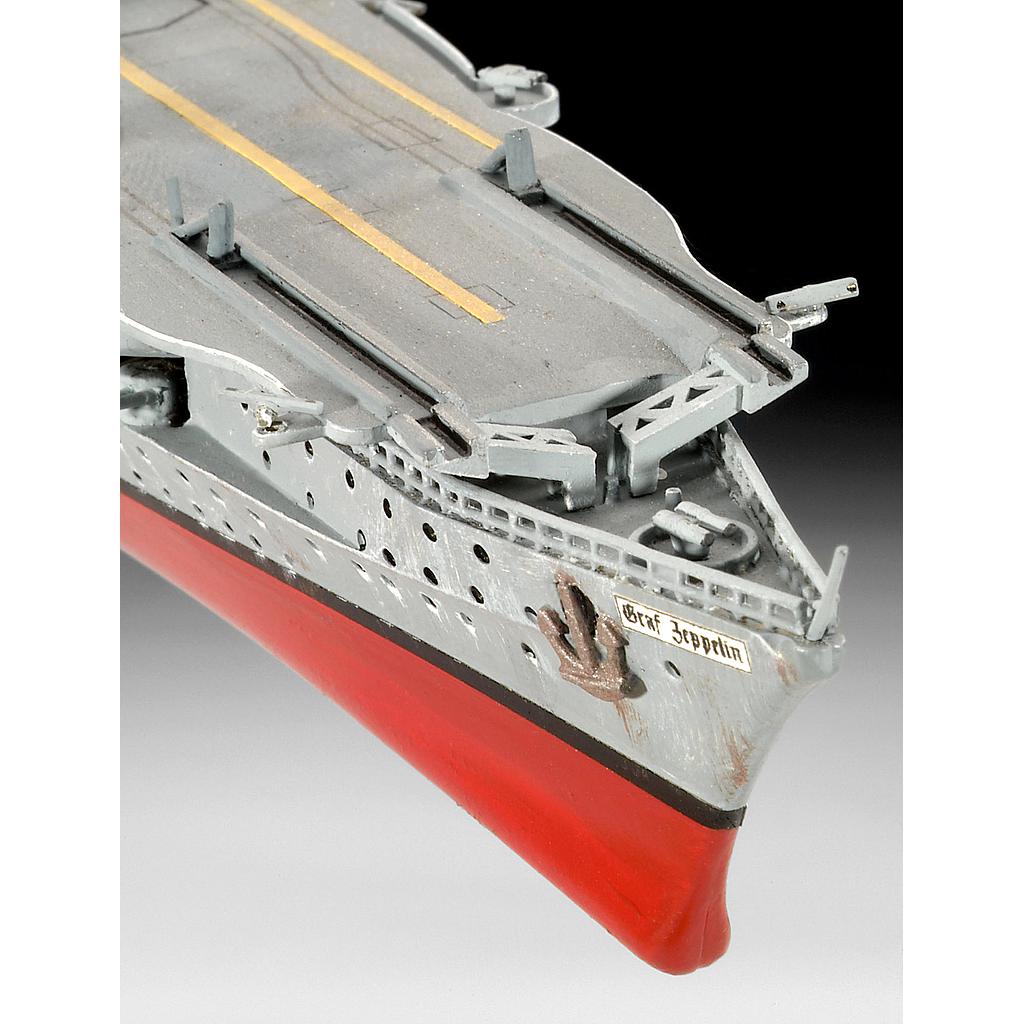 Revell German Aircraft Carrier GRAF ZEPPELIN Scale: 1:720