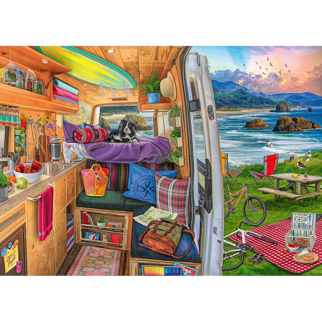Ravensburger pusle 1000 tk Reisivaated