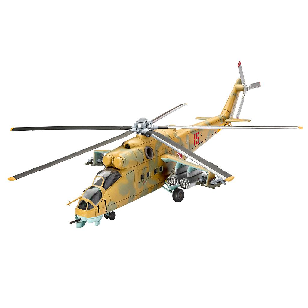 Revell mudelikomplekt Mil Mi-24D 