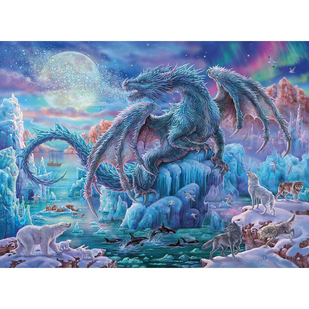 Ravensburger pusle 500 tk. Müstiline draakon