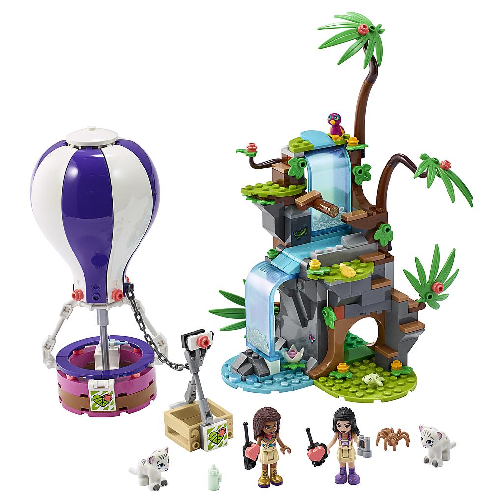 LEGO Friends Tiigri kuumaõhupalliga dzunglist päästmine