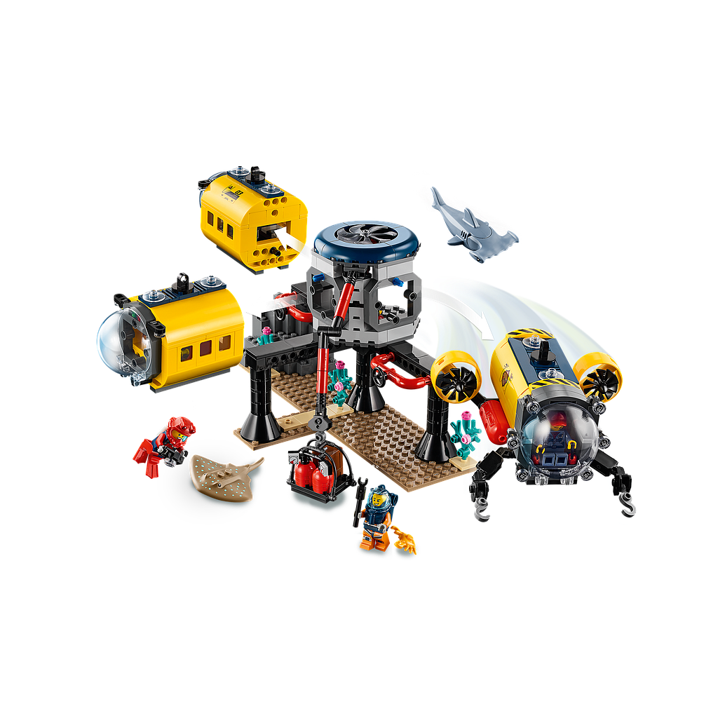 LEGO City Ookeani uurimise baas 60265