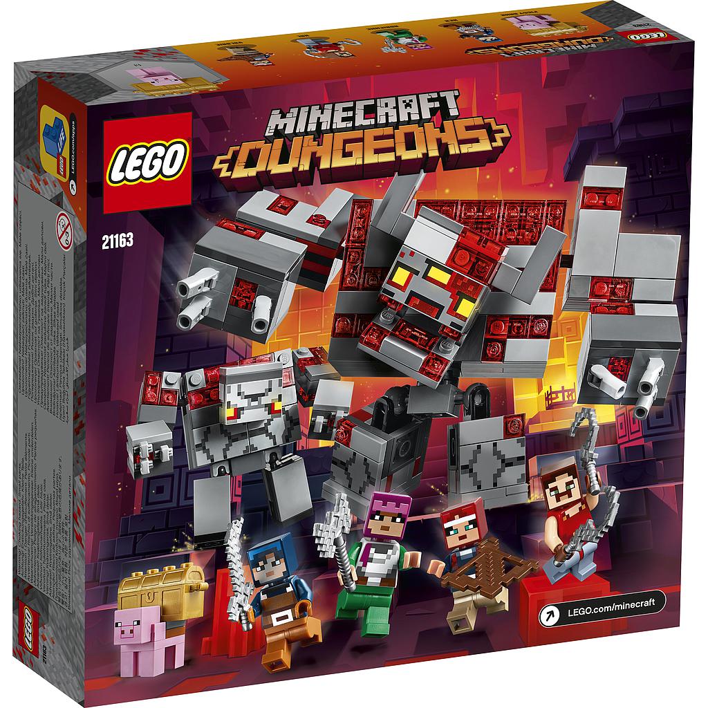 LEGO Minecraft Punakivi lahing 21163