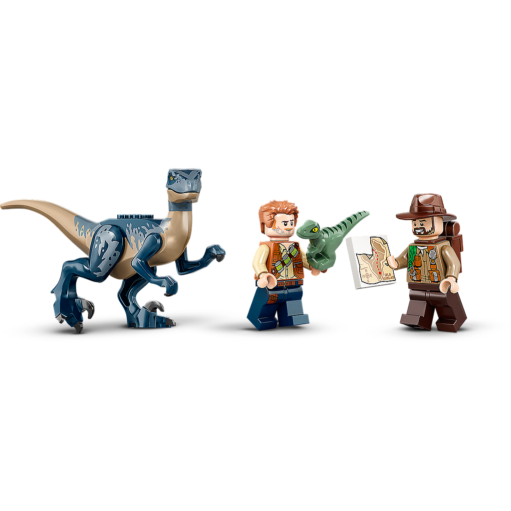 LEGO Jurassic World Velociraptor:biplaani päästemissioon 75942