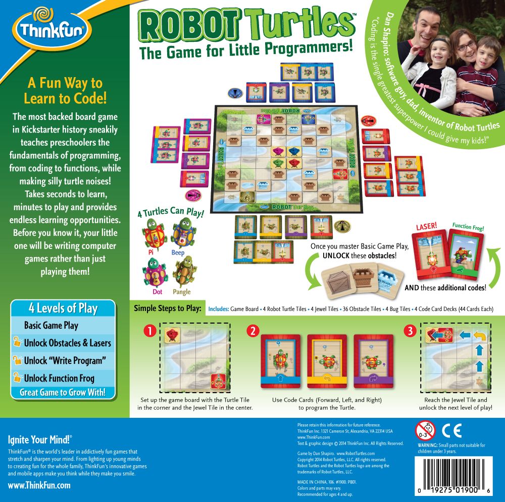 ThinkFun Robotkilpkonnad