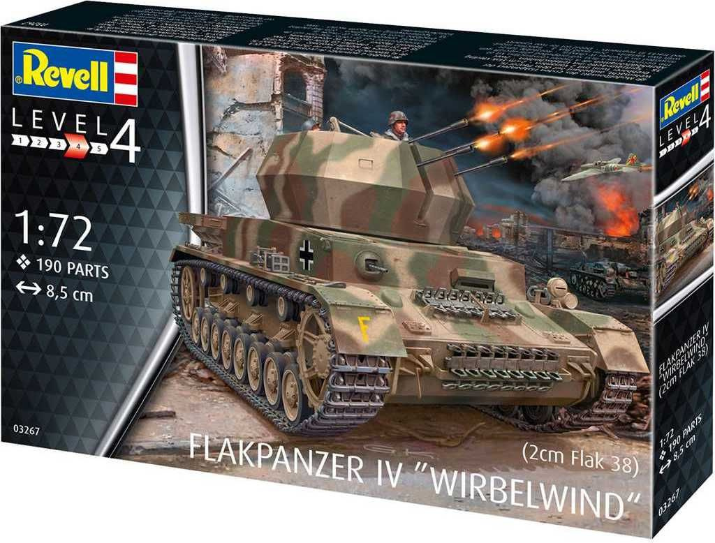 Revell liimitav mudel Flakpanzer IV Wirbelwind 1:72
