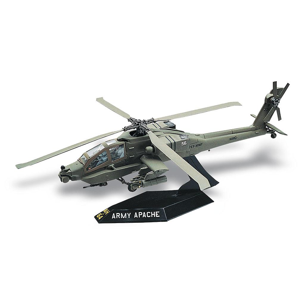 Revell plastik mudel AH-64 Apache helikopter 1:72 Easy-Click