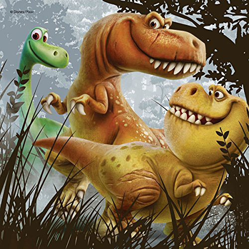 Ravensburger pusle 3x49 tk Dinosaurused