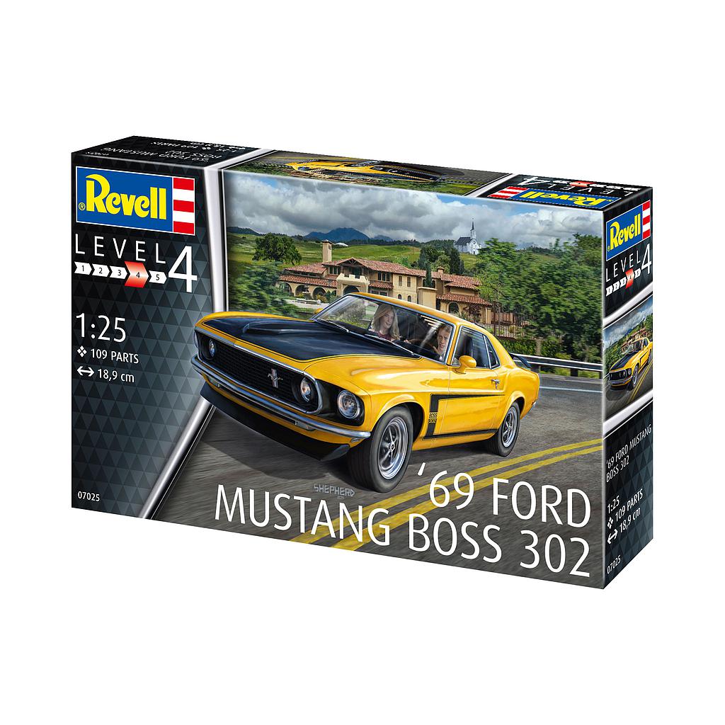 Revell 1969 Boss 302 Mustang 1:25