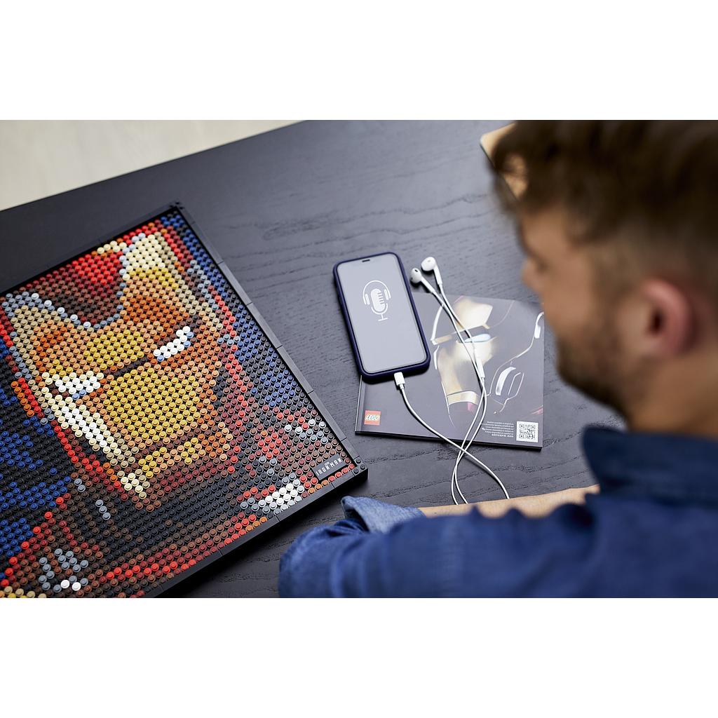LEGO ART Marvel Studiose Raudmees 31199