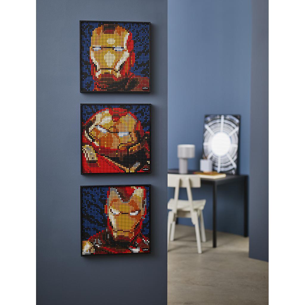 LEGO ART Marvel Studiose Raudmees 31199