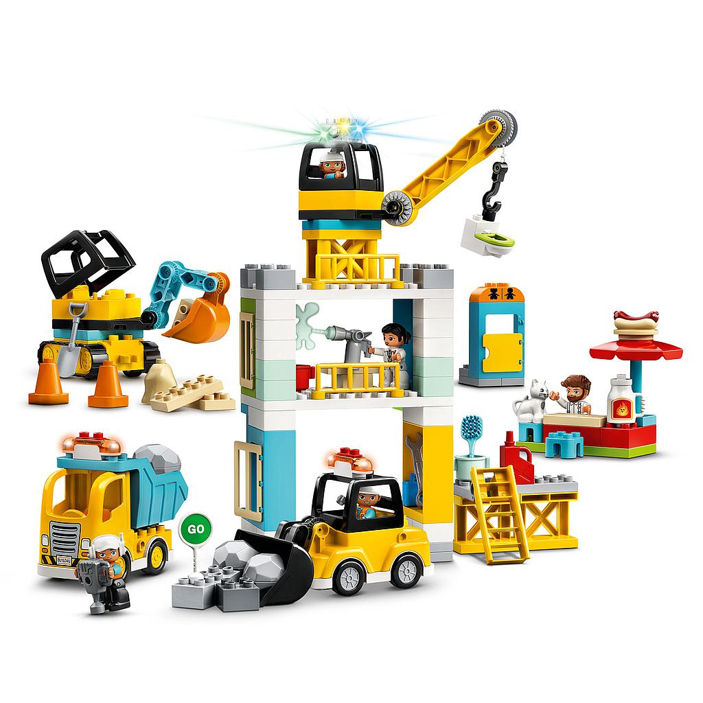 LEGO DUPLO Tower Crane & Construction Vehicle Toys 10933