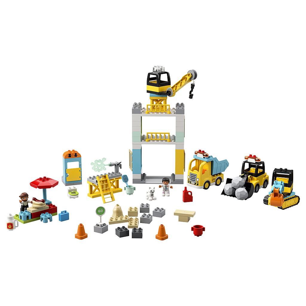 LEGO DUPLO Tower Crane & Construction Vehicle Toys 10933