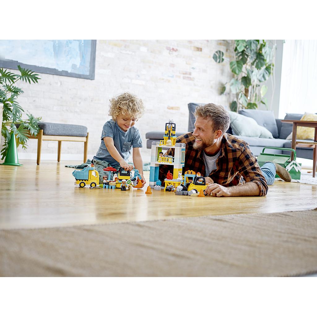 LEGO DUPLO Tower Crane & Construction Vehicle Toys 10933