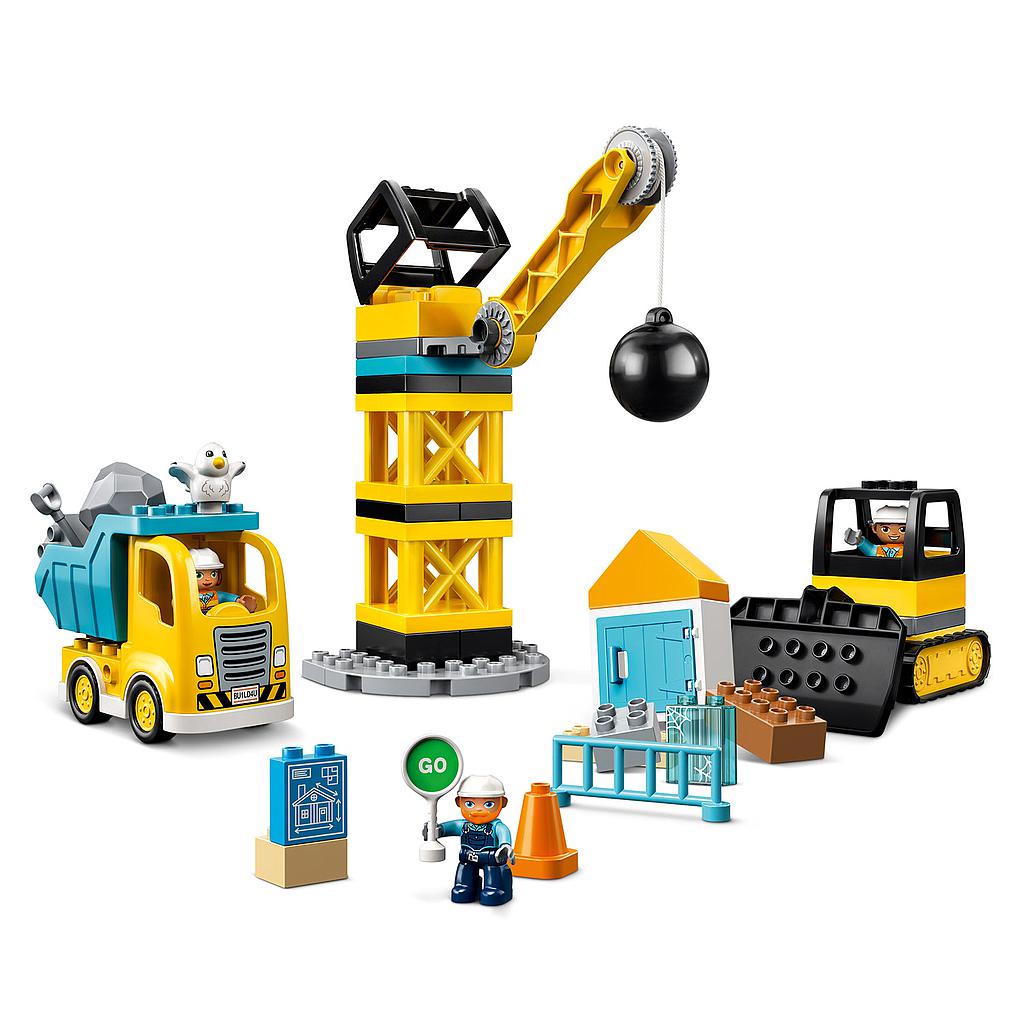 LEGO DUPLO Lammutuskuuliga lammutamine 10932