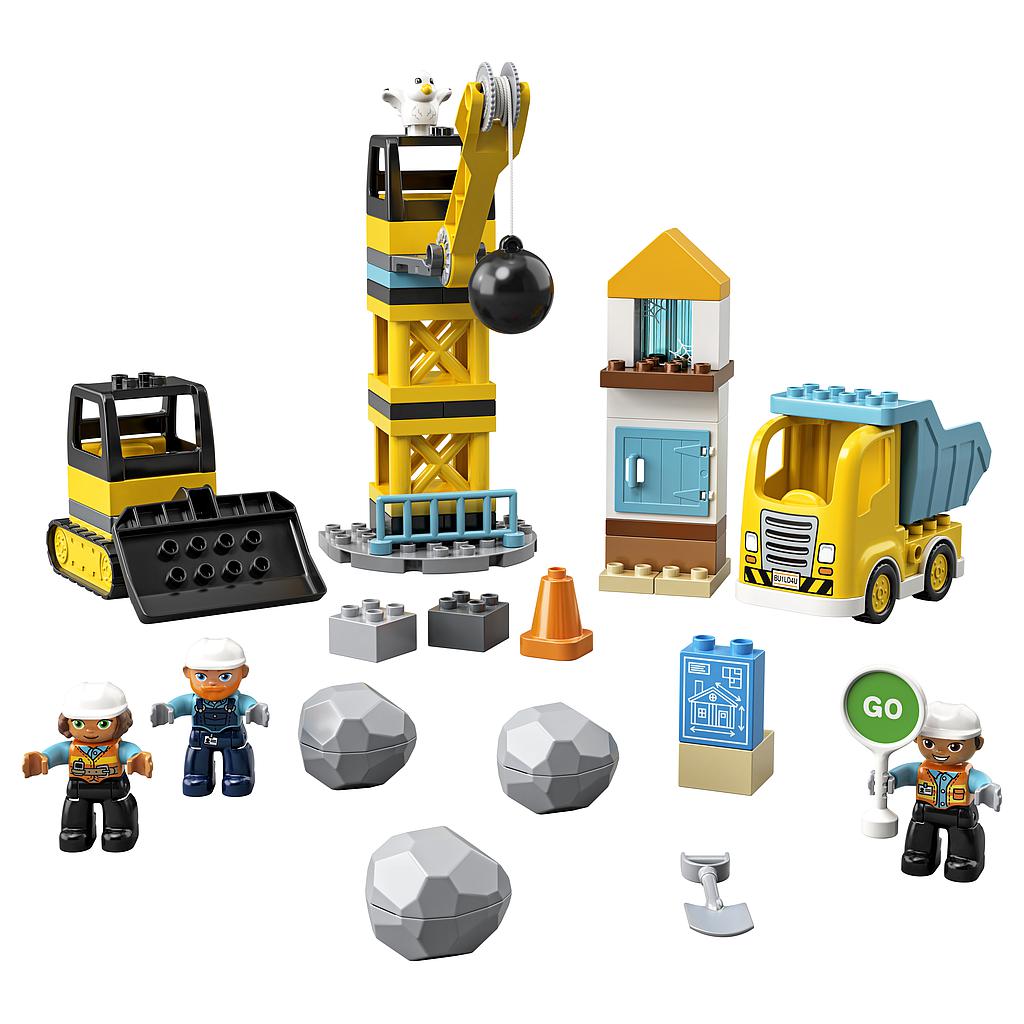 LEGO DUPLO Lammutuskuuliga lammutamine 10932