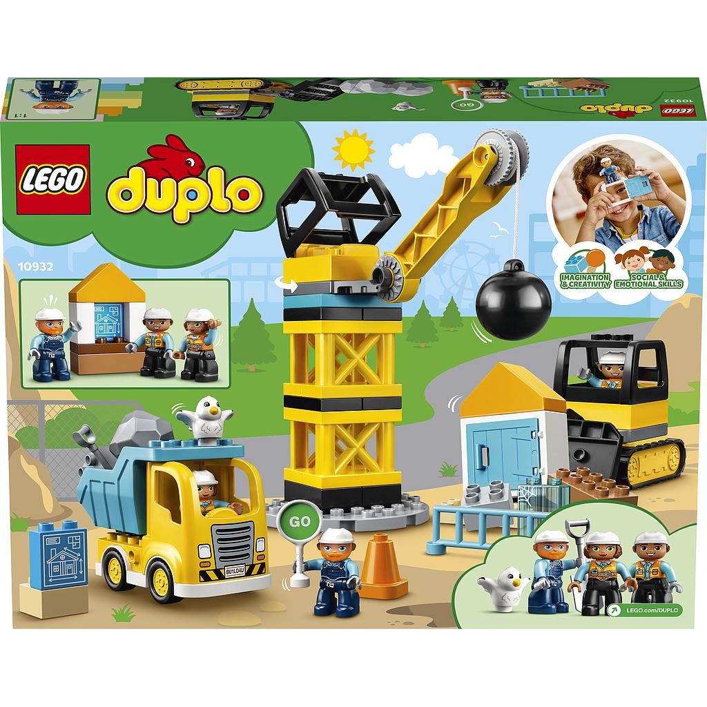 LEGO DUPLO Lammutuskuuliga lammutamine 10932