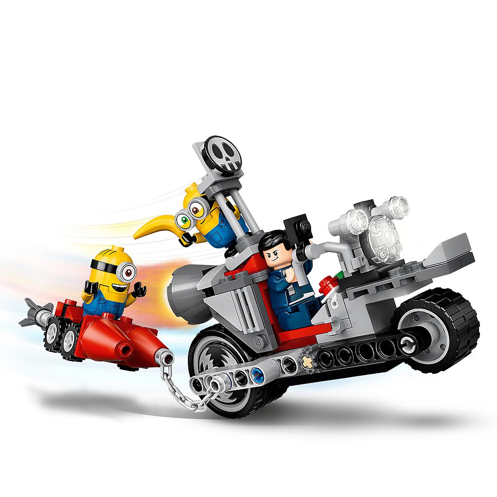 LEGO Minions Pidurdamatu tagaajamine rattal 75549