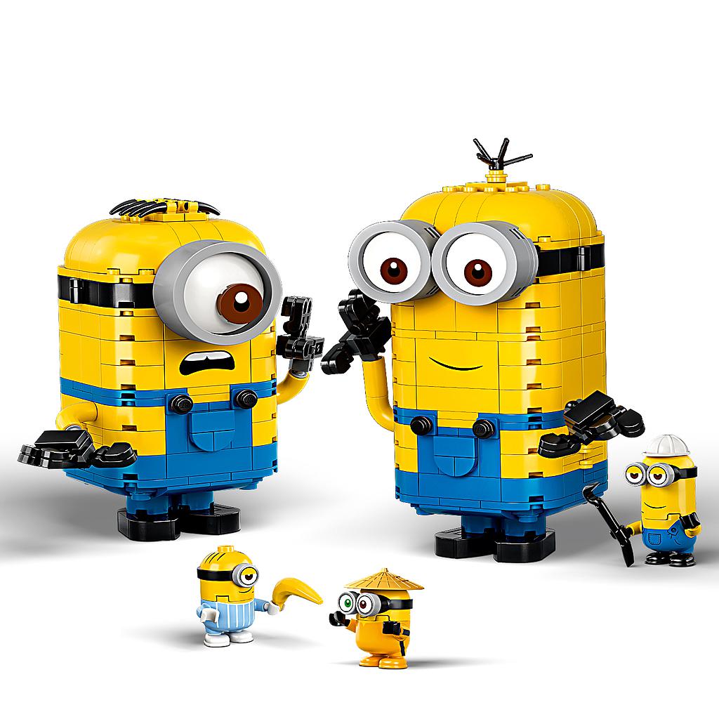LEGO Minions Klotsidest ehitatud Käsilased ja nende koobas 75551