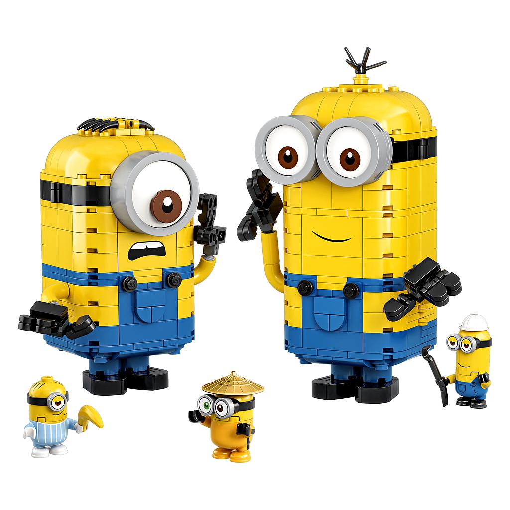 LEGO Minions Klotsidest ehitatud Käsilased ja nende koobas 75551