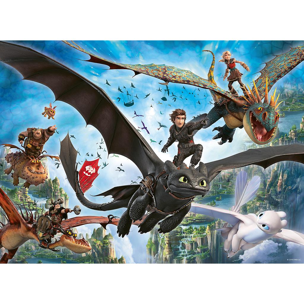 Ravensburger pusle 100 tk Draakonid 3