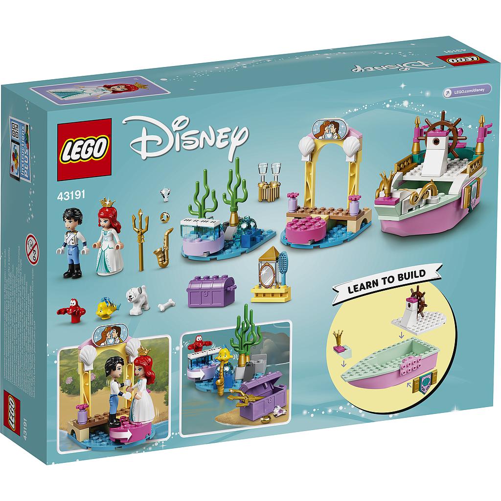 LEGO Disney Princess Arieli pidustuste laev