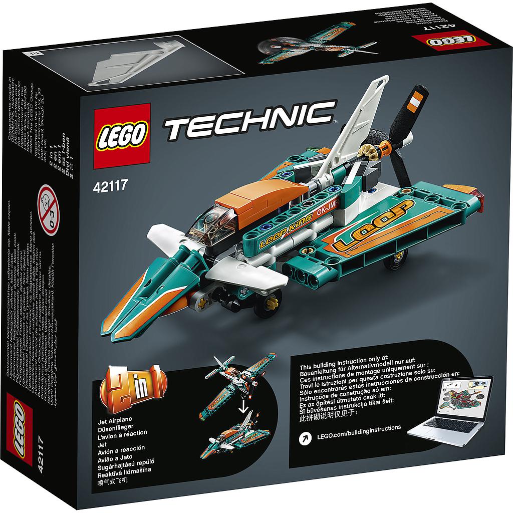 lego_technic_võidusõidulennuk_42117L_2