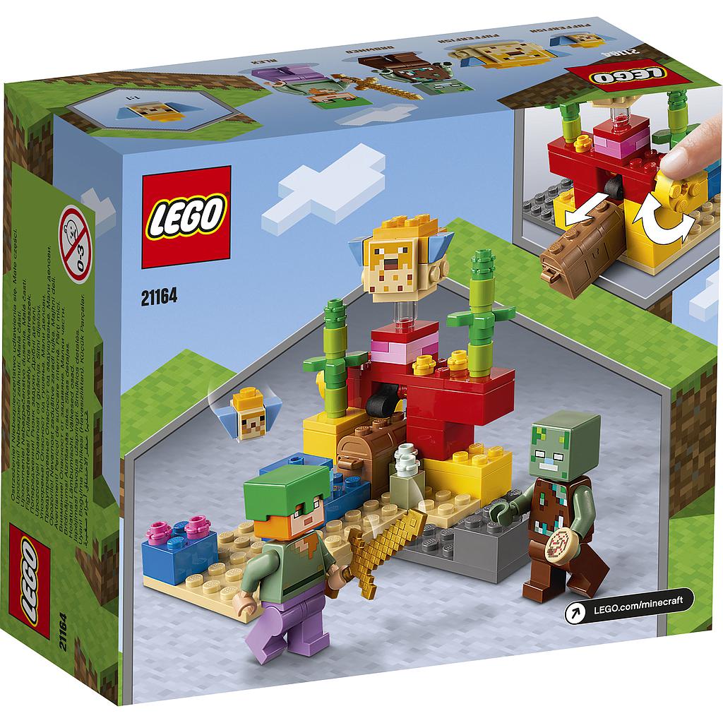 LEGO Minecraft Korallrahu