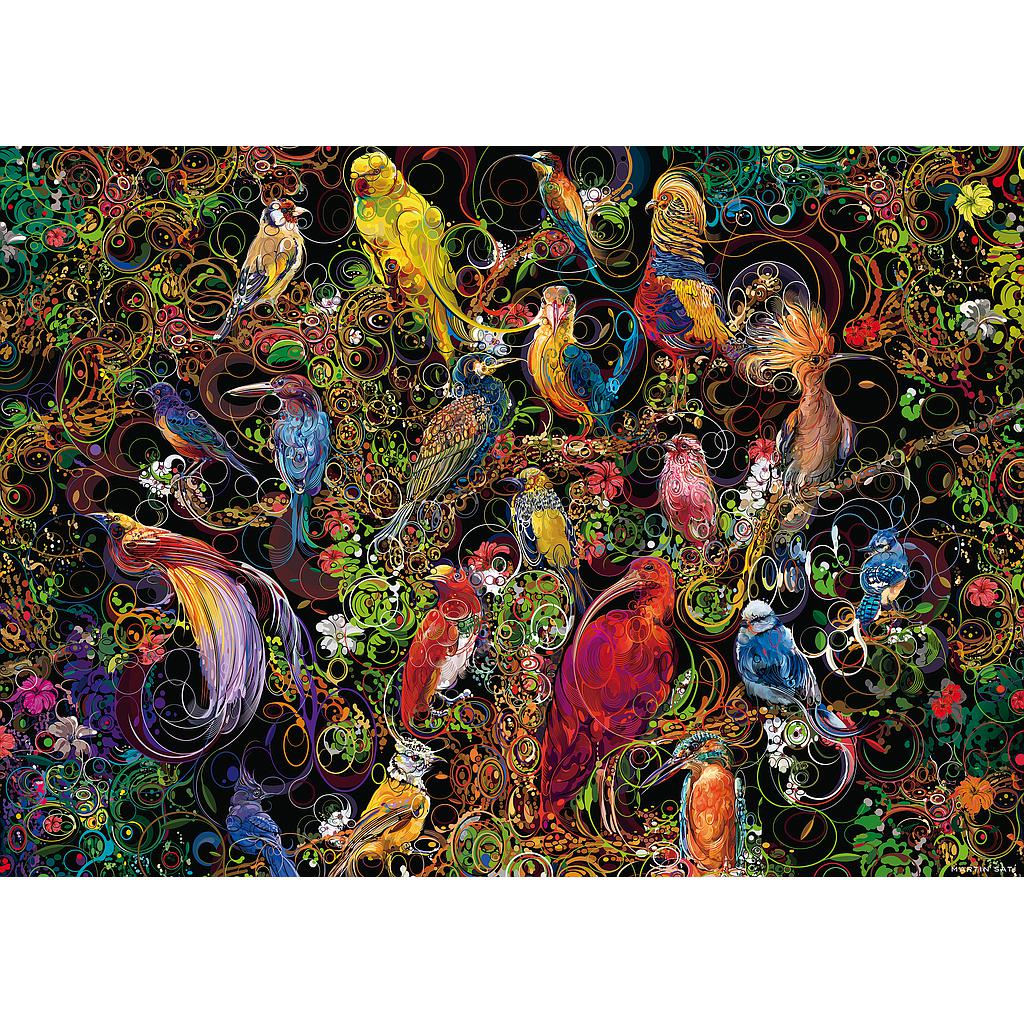 Ravensburger pusle 1000 tk Maalitud linnud