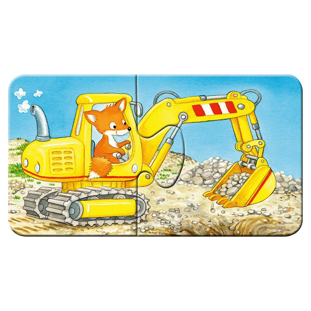 Ravensburger väikelaste pusle 2x9