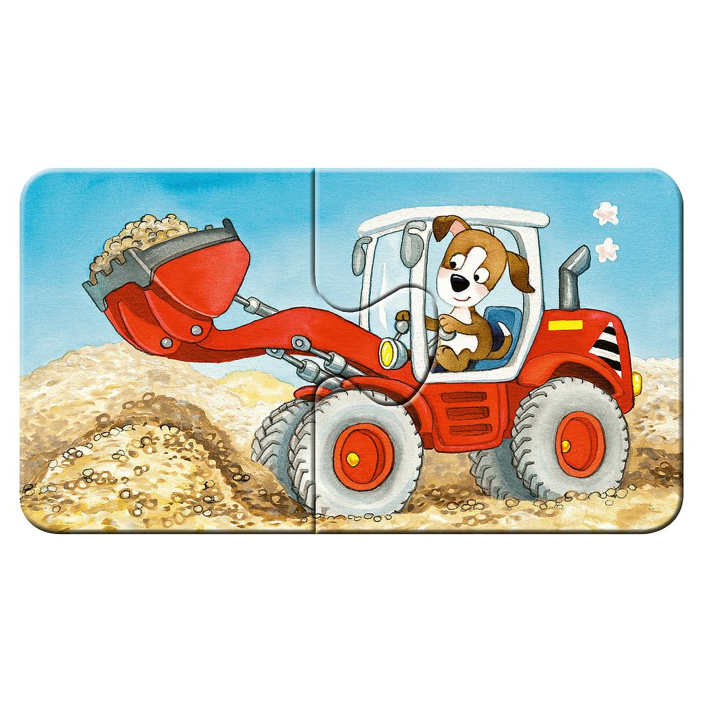 Ravensburger väikelaste pusle 2x9